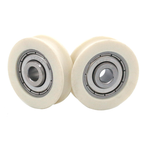 Fornecemos a alta carga <span class=keywords><strong>U</strong></span> sulco rolamento de rolos de nylon de rastreamento 6.35*32*8.8mm com rolamento não padrão 608 - Product Image 2