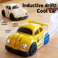 Capteur intelligent 2,4g 360 °   Voiture télécommandée miniature de bureau Drift, camion multifonctionnel à induction magique, jouet de voiture qui me suit avec son