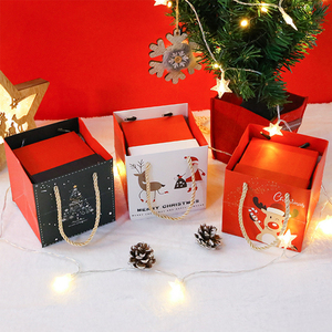 parte superior <span class=keywords><strong>y</strong></span> la Base de fruta caramelo regalo Eco amigable rígido, caja de embalaje de papel con tapa - Product Image 5