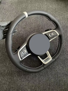 Volante in Pelle per Auto VW GTI GTD Passat Polo <span class=keywords><strong>Golf</strong></span> Jetta 4-8 MK4-7 R-Line <span class=keywords><strong>T6</strong></span> V6 - Product Image 2