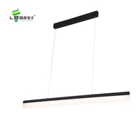 Lampe décorative en acrylique à Led linéaire pour l'intérieur, diffuseur monté sur panneau de plafond à Led