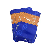 Sac tissé en PP sac 25kg 50kg sac de valve de fond de bloc en plastique pour l'emballage de ciment et d'aliments pour animaux