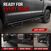 Pedane Laterali Rinforzate in Acciaio di Precisione per Ford F-150, RAM 1500, Silverado, Tundra - Ricambi OEM all'Ingrosso