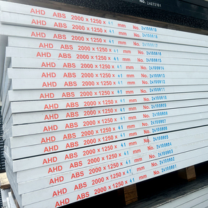 高硬度耐薬品性エンジニアリングプラスチックボード 1250×2000mm 磁器白 <span class=keywords><strong>ABS</strong></span>シート - Product Image 2