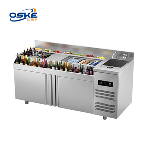 <span class=keywords><strong>Comptoir</strong></span> de <span class=keywords><strong>bar</strong></span> à cocktails <span class=keywords><strong>professionnel</strong></span> à structure solide, fonctionnement sûr, longue durée de vie, grande capacité, pour usage commercial - Product Image 5