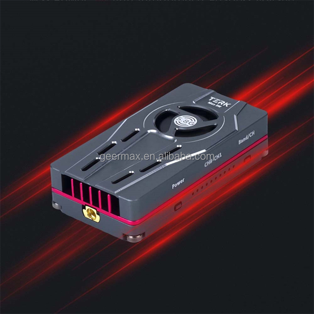 5/7-inch Long Range FPV Drone Analog Video Transmitter for Axisflying TERK 5.8G 3W VTX 48CH Dual-core Built-in MIC/LED Indicator