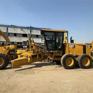 Niveleuse Caterpillar 120K d'occasion pour travaux de construction avec pompe à moteur PLC-12000 kg Poids 140h Heures de fonctionnement à vendre - Product Image 2