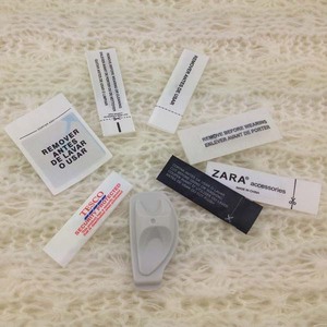 Làm nổi bật al010 đáng báo động nguồn gắn thẻ ngăn chặn có thể giặt bị đánh cắp may trong Nhãn mềm chống trộm nhãn dán nguồn gắn thẻ - Product Image 3