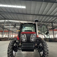 Tracteur à roues multifonctionnel hydraulique LYNZ1204 avec motoculteur rotatif et chargeur frontal, norme d'émission Euro 5