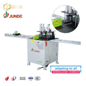 Machine de découpe en aluminium à 90 degrés JUNDE de précision pour cadres photo, portes et fenêtres, tête simple, facile à utiliser - Product Image 1