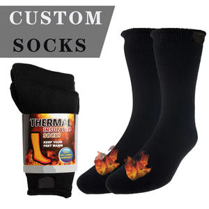 Chaussettes de <span class=keywords><strong>ski</strong></span> chauffantes chaudes et épaisses pour femmes et hommes, évacuant l'humidité - Product Image 1