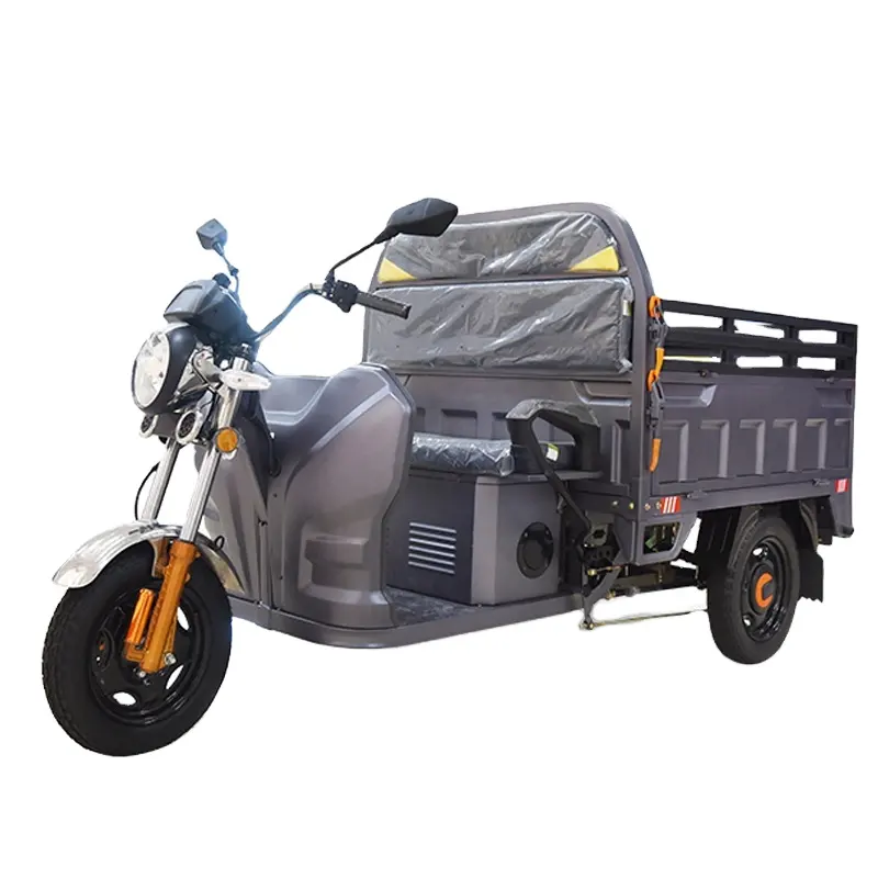 JINPENG New Design 60km Long Range 1000w Power 300kg Loading Capacity Electric Tricycle for Cargo