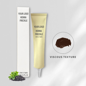 Personalizado vegano marrón granate Henna cara falsa manchas de pecas sombras Gel mate tinte Natural de larga duración con etiqueta privada - Product Image 6