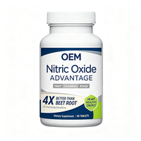 Comprimés d'oxyde nitrique OEM Advantage, 90 unités, mélange de racine de betterave, complément alimentaire