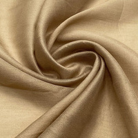 Tissu en mélange de polyester et d'acétate doux pour la peau, résistant aux plis, protection solaire pour robe d'été, chemisier, vêtements de scène