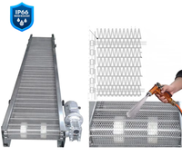 Convoyeur à bande métallique en acier inoxydable industriel Focus Machinery pour le lavage des fruits et les fours de cuisson |   Système de convoyeur à chaîne de qualité alimentaire