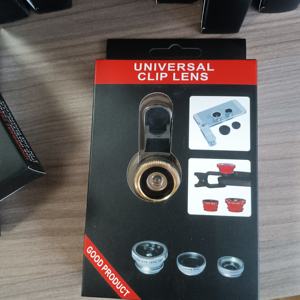 Mini objectif zoom 3 en 1 pour téléphone portable, objectif super fisheye, grand angle, <span class=keywords><strong>macro</strong></span> pour smartphone - Product Image 4