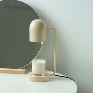 Lámpara calentadora de velas de aromaterapia de cera de vidrio eléctrica con temporizador regulable y enchufe AU para ambiente de cabecera de dormitorio - Product Image 2
