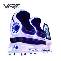 Vibrateur vitel VR 2 sièges, chaise en forme d'oeuf, dispositif de réalité virtuelle, simulateur de cinéma VR 9D dynamique, pour parc central