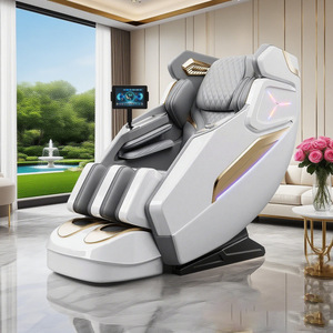 Massage Chair 4D Robotic Arms SL Guide Rail <b>Zero</b> Gravity Full Body Massage With Airbags And Foot Massage - Product Image 4