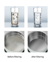 Purificateur d'eau à ultrafiltration 5 étapes avec fonction d'auto-nettoyage pour usage domestique, type comptoir, filtre à charbon actif