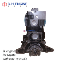 Bloc moteur diesel 3LE de qualité supérieure, 4 cylindres, pour Toyota Hilux Hiace Land Cruiser Prado 4Runner