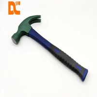Marteau perforateur de qualité supérieure, personnalisable, de qualité DIY, avec manche en TPR et fibre de verre, pour les mécaniciens, les ouvriers du bâtiment, en acier pour la toiture, OEM