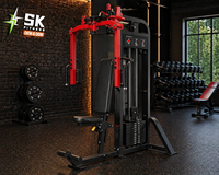 Machine de musculation professionnelle SK pour exercices Pec Fly et Deltéens Posterior, en acier Q235, avec pile de poids de 70 kg, entraîneur de poitrine Butterfly, équipement de gym