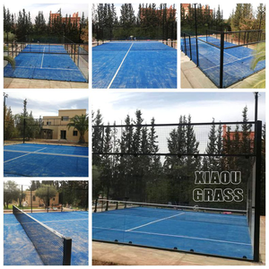 Gazon synthétique Panoramique Paddle Tennis Sport Padel Fabricant de terrain de tennis Ventes directes <span class=keywords><strong>Prix</strong></span> bas privilégié <span class=keywords><strong>Pelouse</strong></span> artificielle - Product Image 4