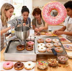 <span class=keywords><strong>2025</strong></span> thương mại <span class=keywords><strong>Donut</strong></span> bánh kếp thép không gỉ tròn hình cầu <span class=keywords><strong>Donut</strong></span> máy mini <span class=keywords><strong>Donut</strong></span> Máy làm - Product Image 1