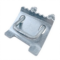 Boulon en U denté épaissi galvanisé en acier C-Beam QS avec boucle carrée