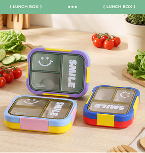 Bencircle B277 Kids Bento <b>Box</b> with Leakproof Compartments, Includes Inner Container and Utensils - Product Image 6