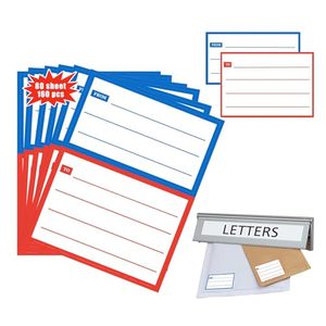 Etiquetas de envío en blanco para dirección de remitente, 160 hojas, 320 pegatinas, adhesivo permanente - Product Image 1