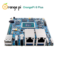 Orange Pi 6 Plus 32 Go + Alimentation Type-C 20V5A Carte de développement CIX CD8180/CD8160 SoC 2x M.2 KEY-M 45 TOPS avec dissipateur thermique