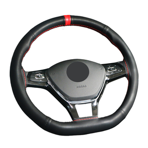 <span class=keywords><strong>Funda</strong></span> Universal <span class=keywords><strong>para</strong></span> <span class=keywords><strong>Volante</strong></span> <span class=keywords><strong>de</strong></span> <span class=keywords><strong>Coche</strong></span>, <span class=keywords><strong>Funda</strong></span> <span class=keywords><strong>de</strong></span> <span class=keywords><strong>Cuero</strong></span> <span class=keywords><strong>de</strong></span> Microfibra Antideslizante, Transpirable, Cosido a Mano, 38cm, Apta <span class=keywords><strong>para</strong></span> EXW - Product Image 1