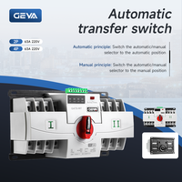 GEYA Promotion GATS-W7 Commutateur de transfert automatique mini ATS 50Hz/60Hz AC400V 4P 63A~125A Mini interrupteur de transfert automatique double alimentation 63A