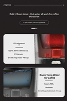 Mesin Espresso Portabel Semi-Otomatis AIKELONG CF-H03 Pro 20 Bar 2-in-1 Pembuat Kopi Luar Ruangan ABS Tangki Air 65ml 92C