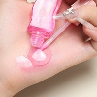 Brillant à lèvres mignon de couleur magique de marque privée 8ml d'huile pour les lèvres ton naturel doux pour les lèvres plus dodues