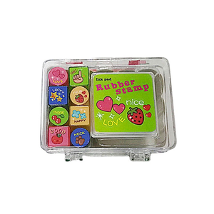 Offre Spéciale : Kit de Tampons de Récompense en Plastique pour Enfants avec Tampon Encreur Coloré et Étui – Jouet Éducatif, Kit de Tampons de Commentaires pour Enseignants – Vente en Gros Usine - Product Image 4