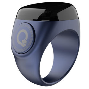 Top Sale Muslim Islamic OEM Zikir <span class=keywords><strong>Finger</strong></span> zähler Digital IQIBLA Smart App Control Aluminium legierung Tasbih Zikr <span class=keywords><strong>Ring</strong></span> - Product Image 1