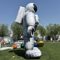 Costume d'astronaute gonflable géant personnalisé avec souffleur d'air - Affichage publicitaire imperméable et résistant aux intempéries