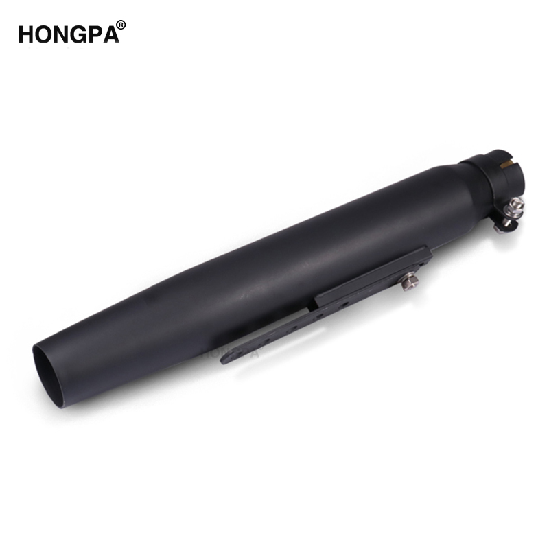 Хромированная мотоциклетная антикварная винтажная выхлопная труба в стиле ретро для Harley Cafe Racer Bobber Chopper выхлопная труба для гонок