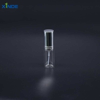 Flacons de pulvérisation à pompe en verre vide de 30ml/40ml avec logo personnalisé pour cosmétiques parfums crème plate pour le visage emballage de l'eau pulvérisateur à pompe à écran