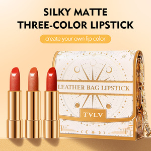 Sets de Maquillaje Cosmético, Brillo Labial de 3 Colores, Hidratante, Impermeable, de Larga Duración, Caja de Lápices Labiales para Mujeres, Belleza de Labios - Product Image 3