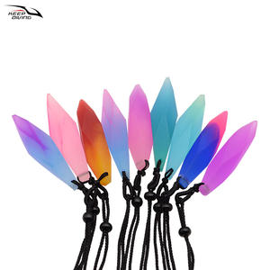 Collar Luminoso con Diseño de Cielo Estrellado y Aurora, Platino y Amatista, Colgante de Moda, Cadena Irregular Mate para Suéter, Hecho a Mano - Product Image 5