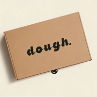 Boîtes à pâtisserie pliables de qualité alimentaire personnalisées, boîtes d'emballage pour biscuits et beignets en carton kraft biodégradable avec séparateurs