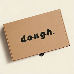 Scatole Pieghevoli Personalizzate <span class=keywords><strong>per</strong></span> Alimenti in Carta Kraft Biodegradabile, Scatole <span class=keywords><strong>per</strong></span> Biscotti e Ciambelle con Divisori - Product Image 4