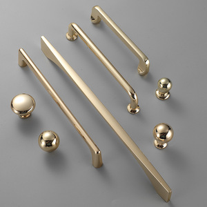 Furniture Handle And <b>Knob</b> Zinc Alloy Bar Minimalist <b>Cabinet</b> Wardrobe Kitchen Drawer Durable - Product Image 1