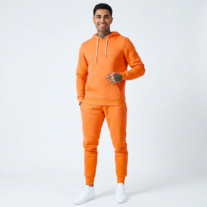 Conjuntos de Sudadera con Capucha y Pantalones Deportivos, Pantalones Cargo, Chándales Unisex, Conjuntos Deportivos de 2 Piezas, 100% Algodón, Personalizados, Lisos, Chándal Deportivo para Hombre - Product Image 1