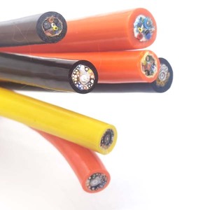 Tùy chỉnh TPU Áo Khoác 2 lõi điện + CAT5E mạng + RS485 dưới nước Robot Cáp - Product Image 6